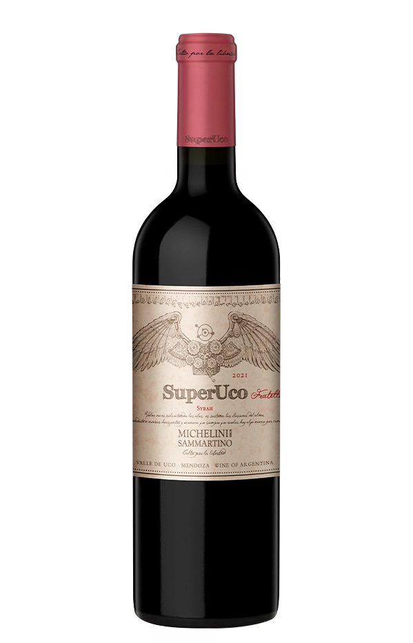 Vino SuperUco Fratello, SYRAH 2022. Bodega SuperUco. Mendoza, Argentina.