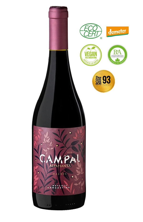 Vino CAMPAL- MALBEC 2024, Bodega Alpamanta