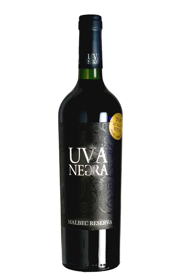 Vino Uva Negra Malbec. Mendoza, Argentina